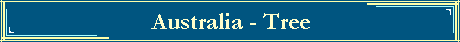 Australia - Tree