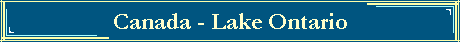 Canada - Lake Ontario