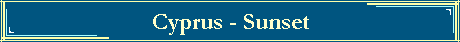 Cyprus - Sunset
