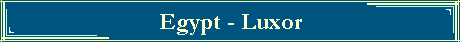 Egypt - Luxor