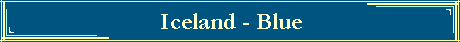 Iceland - Blue