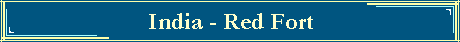 India - Red Fort