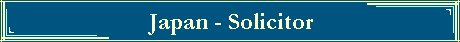 Japan - Solicitor