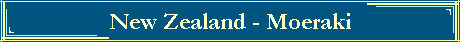 New Zealand - Moeraki