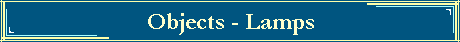 Objects - Lamps